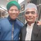 Ferry Arbania bersama Habib Segaf Baharun Potoh Kiai Muhammad Rowi Pengasuh Ponpes Dalwa Bangil dalam sebuah acara silaturrahim