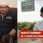 Foto : Tokoh Kepulauan sekaligus Pengacara Ach. Supiadi, S.H., M.H (kiri), Bupati Sumenep (kanan )
