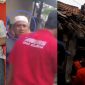 Dalam lingkaran diduga Abah S yang meminta oknum Madas eksekusi rumah kakek Sugianto 