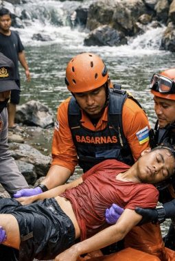 Remaja SMP Tewas Tenggelam di Sungai Kedung Bendo, Sempat Terjepit Bebatuan
