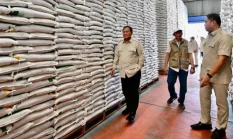 Cek Langsung di Lapangan, Prabowo Pastikan Beras Aman dan Siap Salur